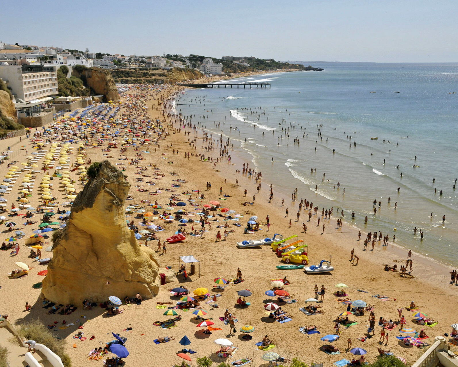 Albufeira e le sue spiagge in Algarve