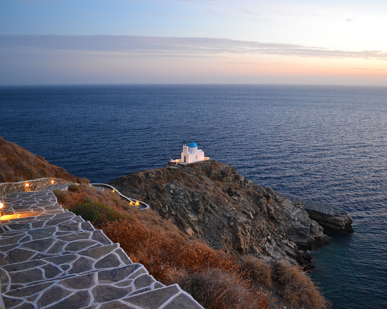 vedere a Sifnos nelle Cicladi