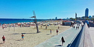 Le spiagge di Barcellona