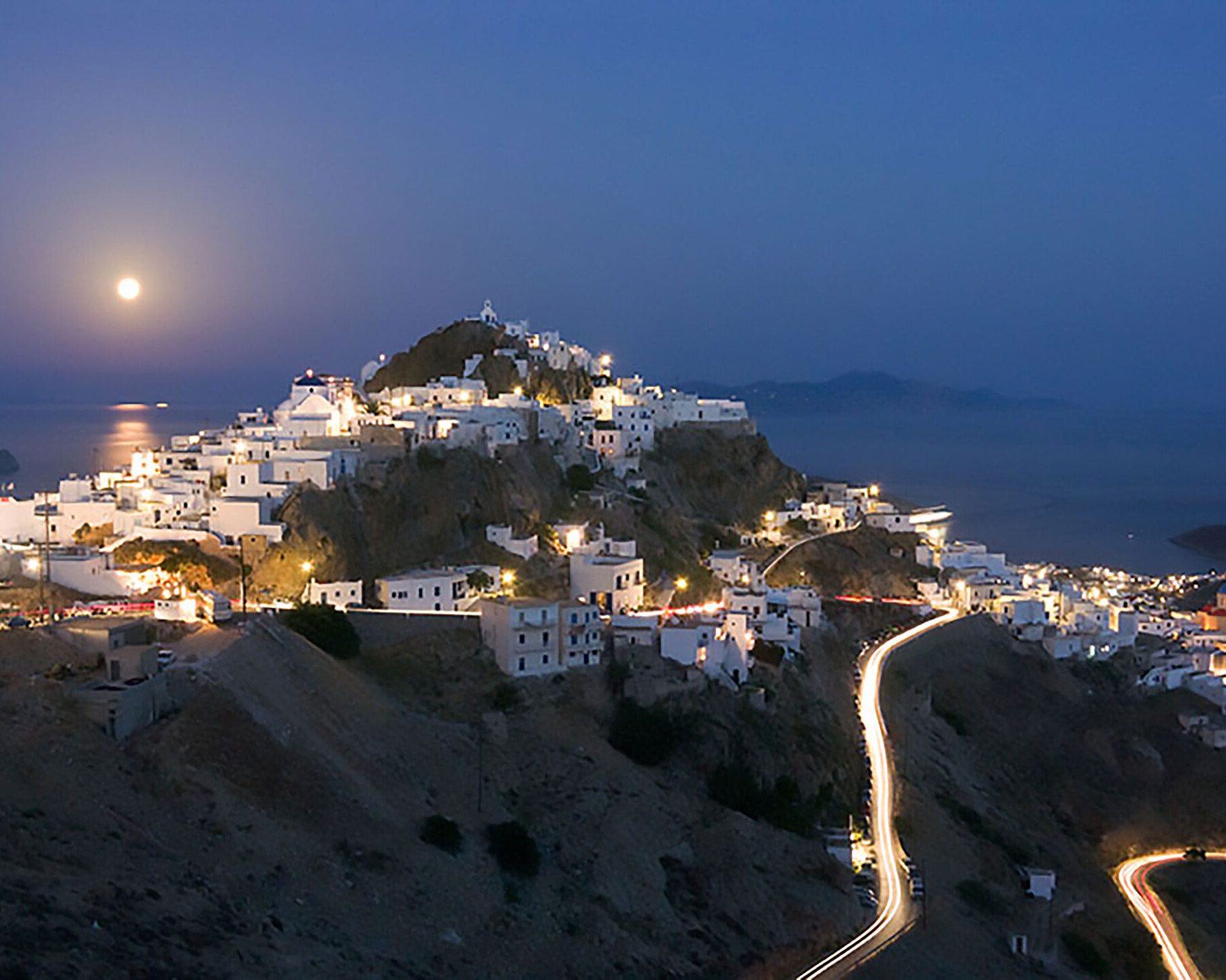 Le spiagge e i villaggi dell'isola greca di Serifos