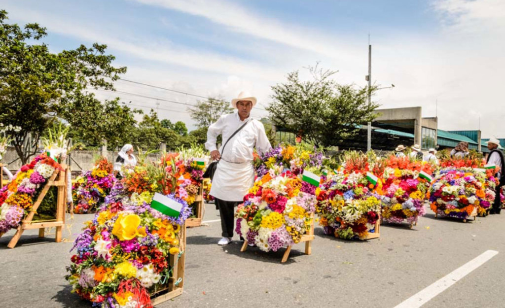 Sillettes, la festa dei fiori di Medellin in Colombia