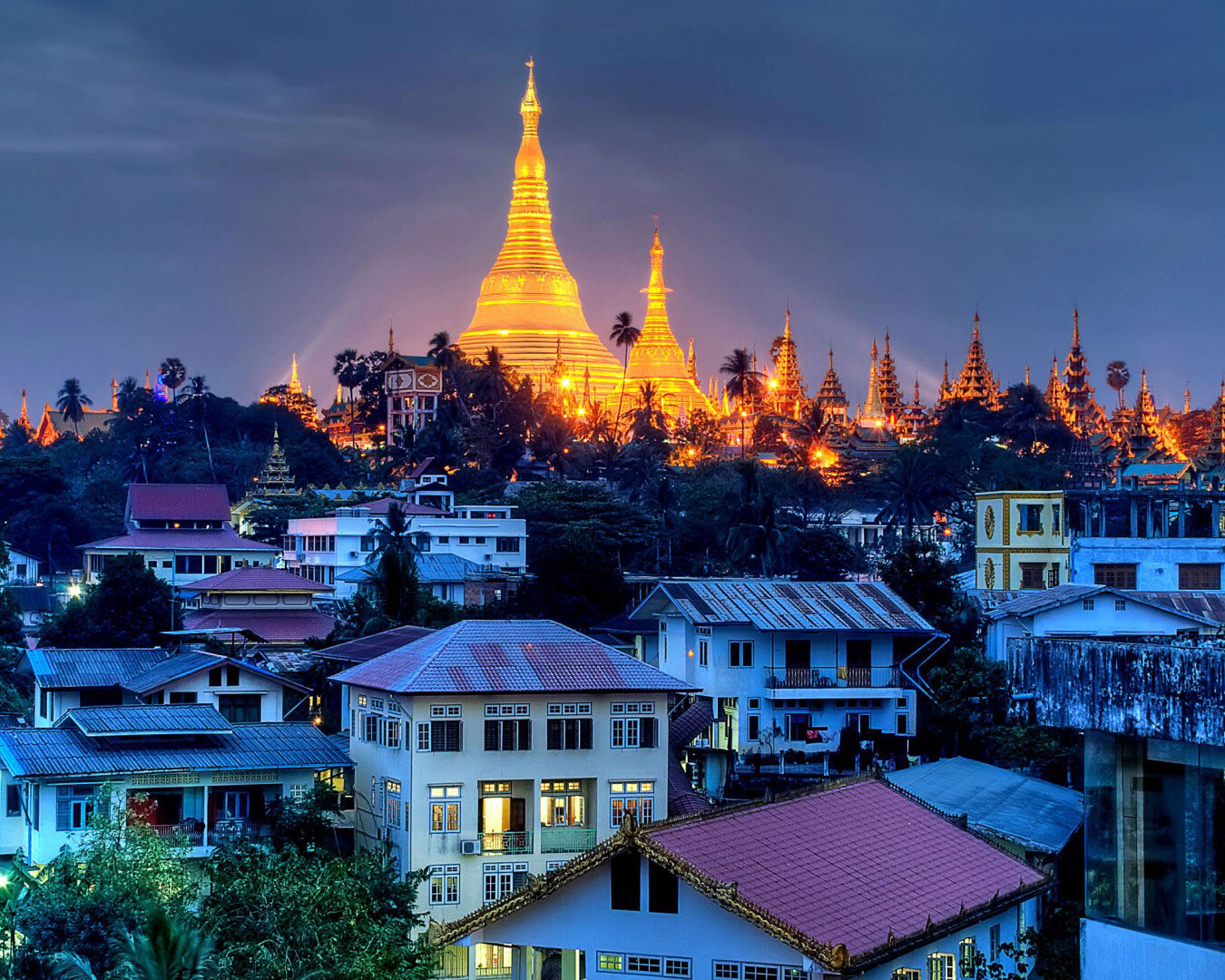 vedere a Yangon