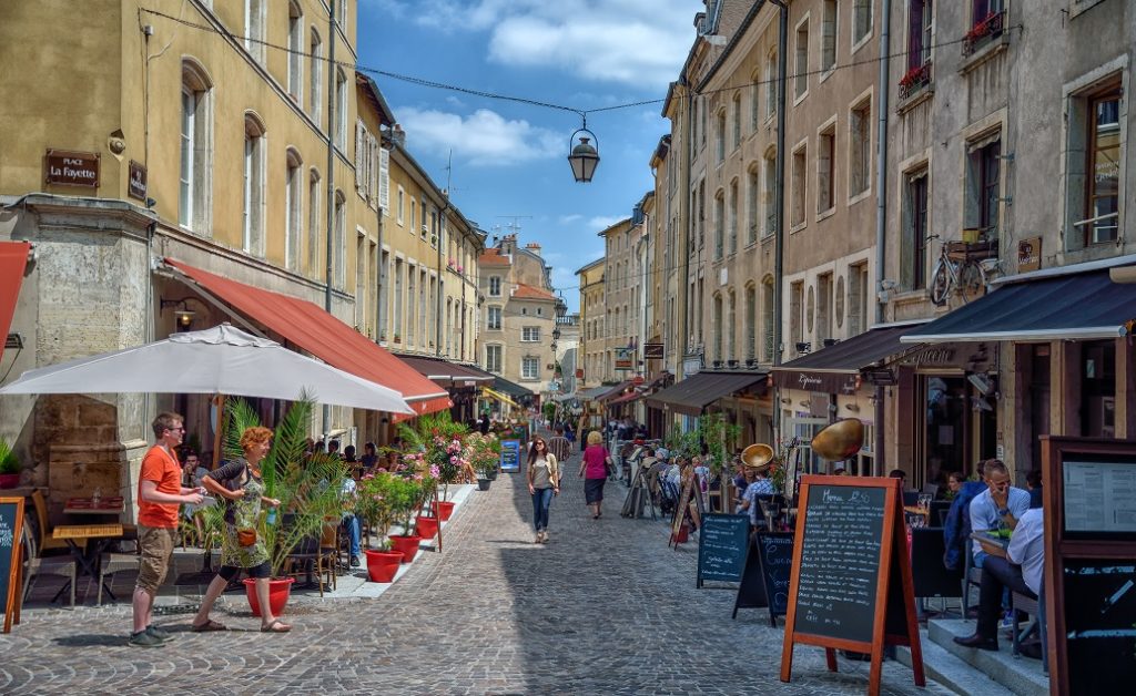 città di Nancy in Francia