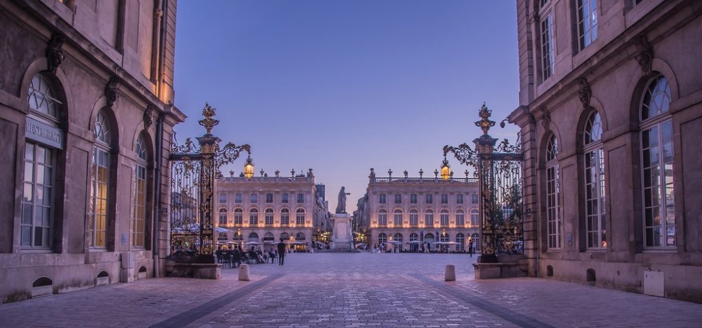 città di Nancy in Francia