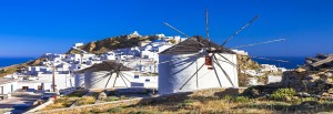 spiagge e i villaggi dell'isola greca di Serifos
