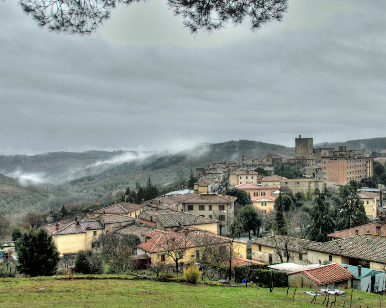 vedere a Castellina in Chianti